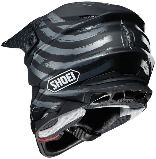 Shoei VFX-EVO Faithful Helmet - TC-5 Matte Black/Gray/White
