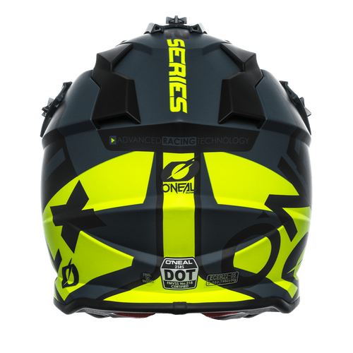 O'Neal 2 SRS Spyde Helmet Black/Hi-Viz - Size Large - Used Like New