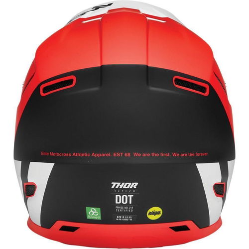 Thor Reflex Cube Light Red/Black Helmet 2022