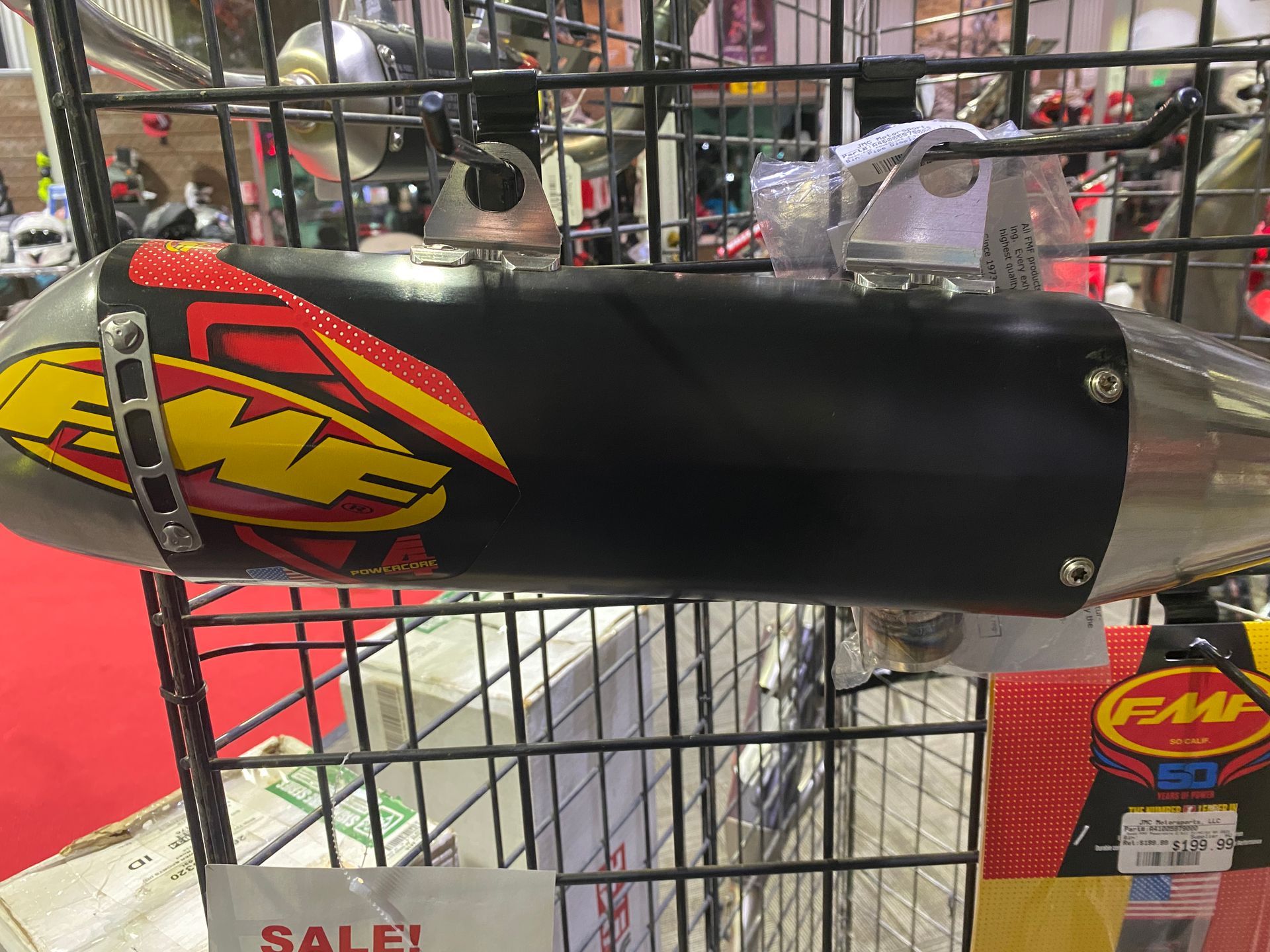 NEW OEM KTM FMF 4 SIL SILENCER EXHAUST 250/350/450 SX-F FE 23-25 A46005979002