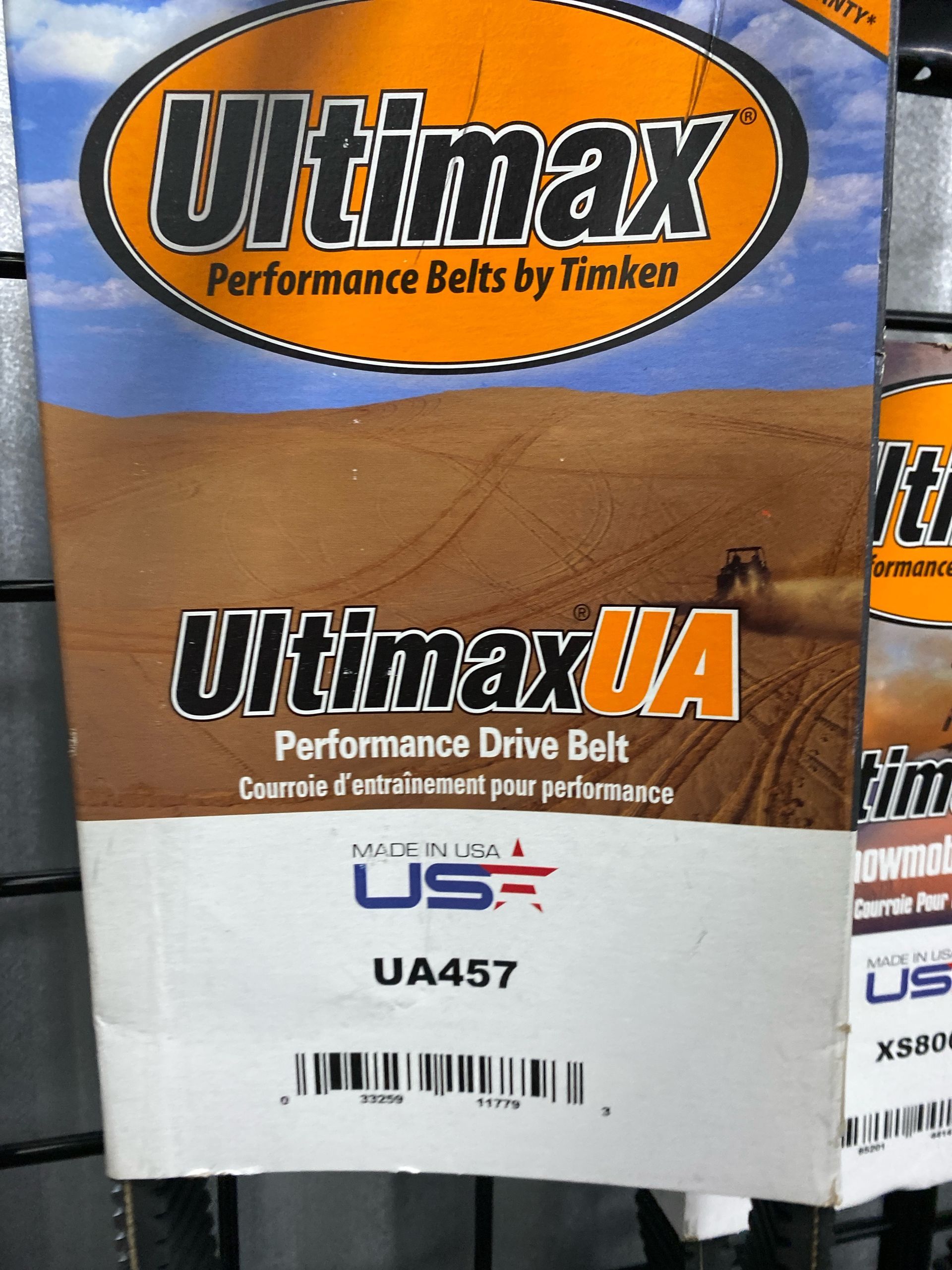 ULTIMAX UA DRIVE BELT UA457