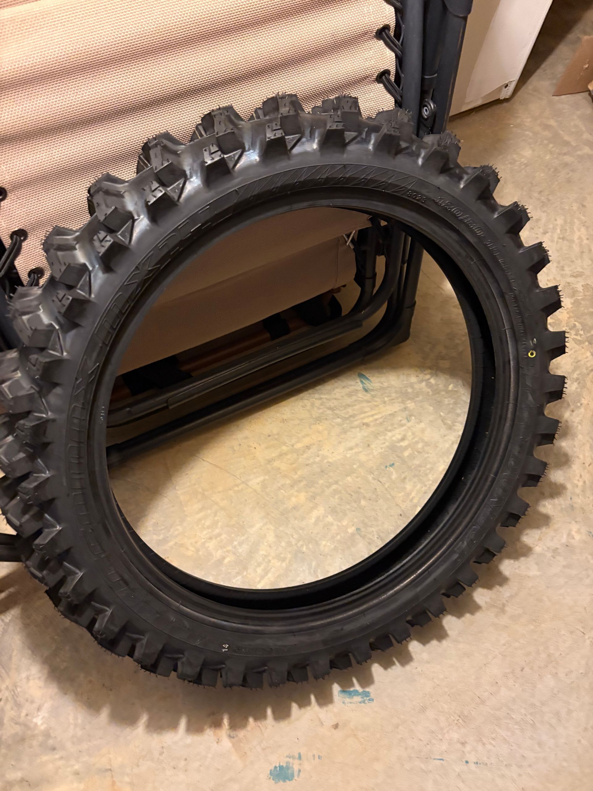 Dunlop Geomax MX14 120/80-19 Rear Dirt Bike Tire