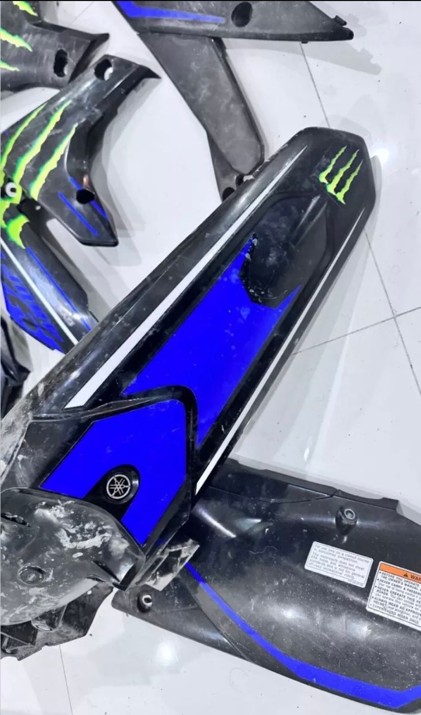 2021-2022 Yz450f Oem Monster Energy Edition Plastics 