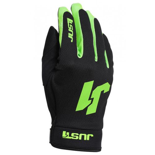 JUST1 J-Flex Black-Fluo Green Gloves
