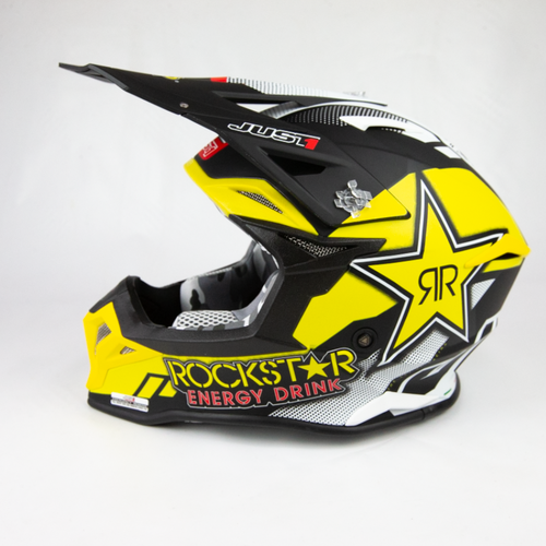 JUST1 J39 Rockstar Energy Drink Motocross Helmet