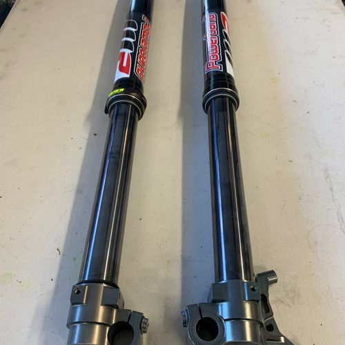 WP OEM Powerband Anodized Suspenion/Forks with DLC Lowers KTM/Husqvarna/Gas Gas 85cc Supermini
