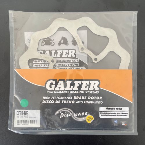 Galfer Solid Mount Oversized Wave Front Rotor - Honda