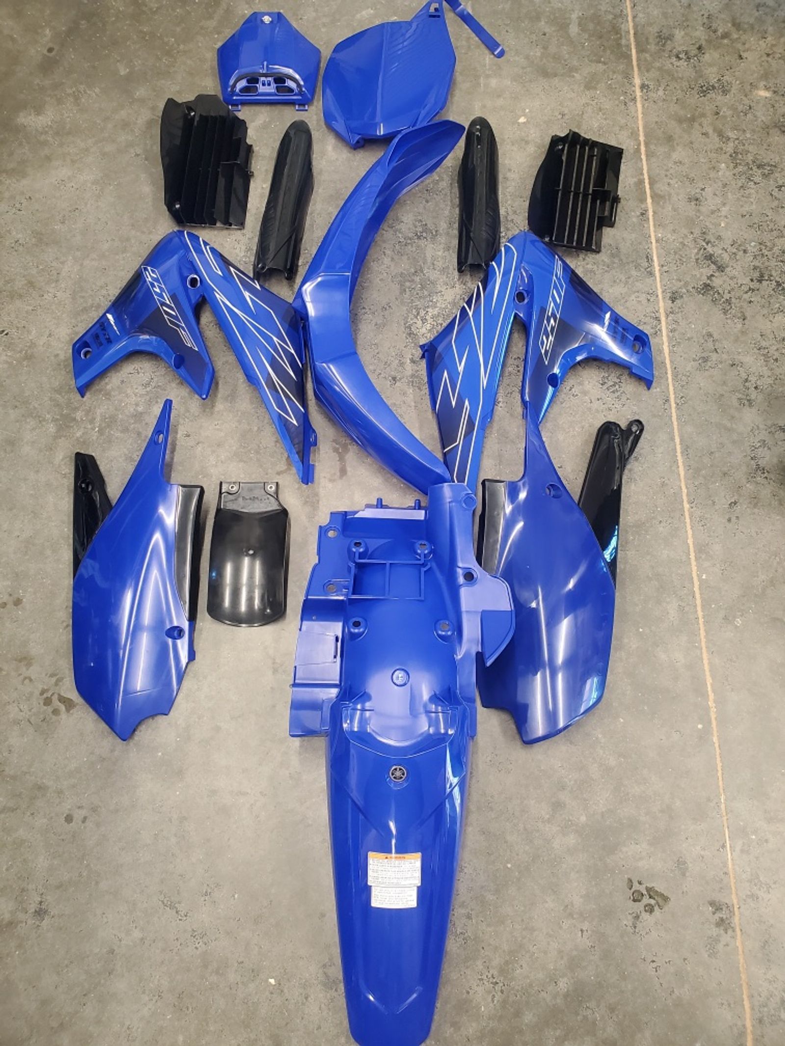 Yamaha YZ250F/YZ450F OEM Full Plastic Kit