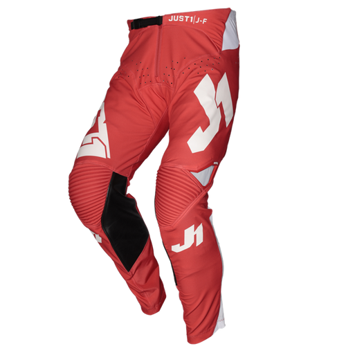 JUST1 J-FLEX ARIA Red-White Pant/Jersey Gear Combo