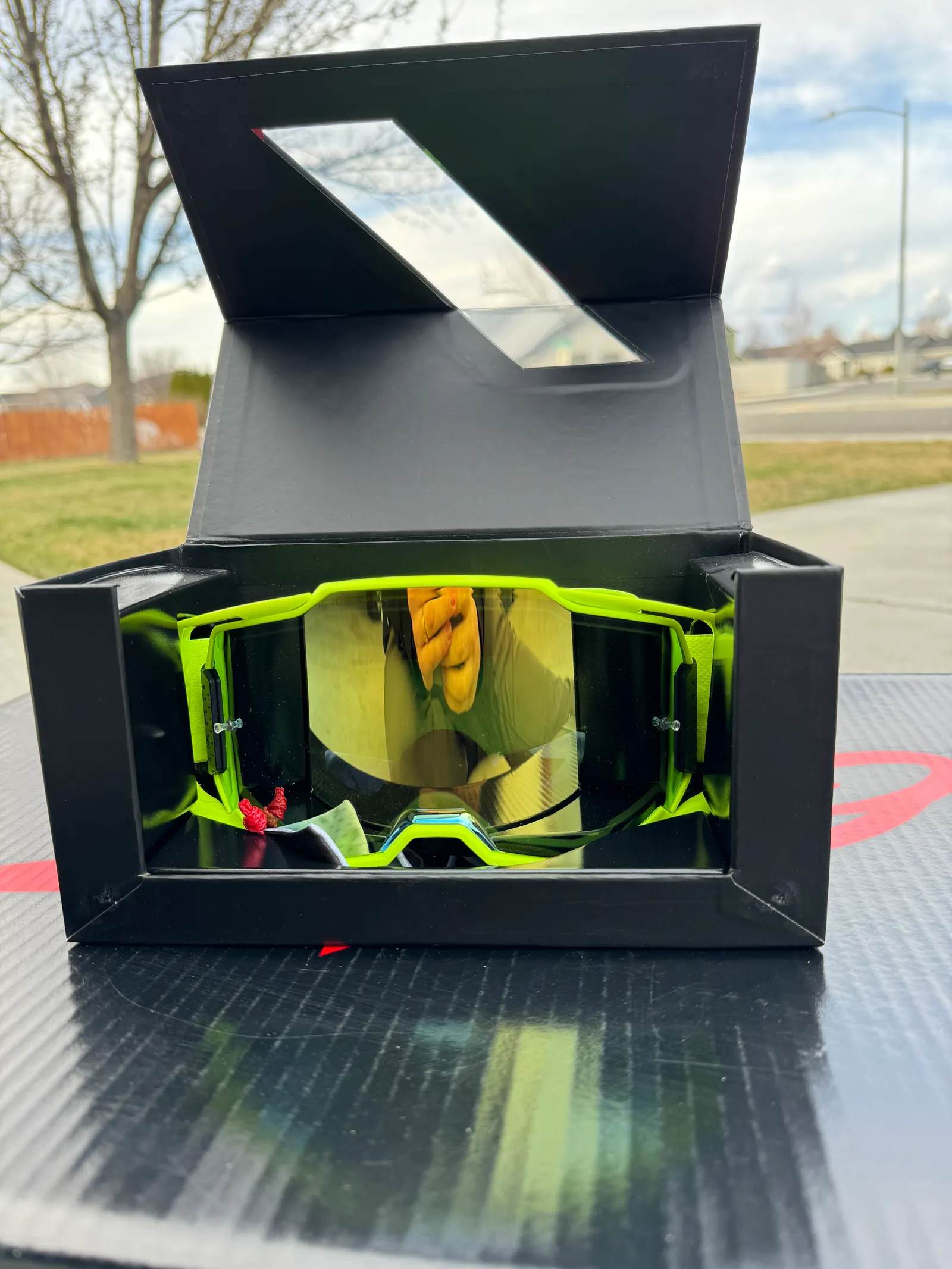 100 Percent Armega Goggle - Citrus