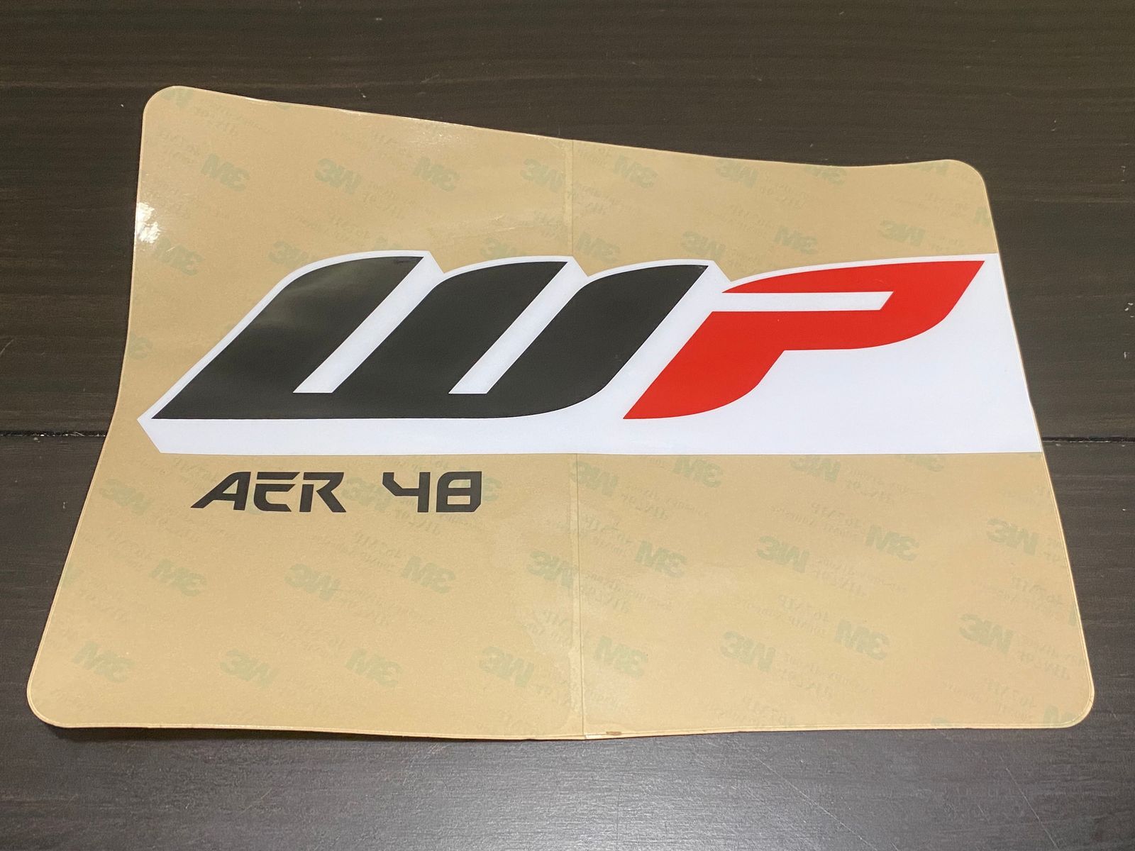 thumbnail image 2 of WP Front Fork Sticker Decal Set – Clear 48mm, For Husqvarna Factory #Q269 2 of 4