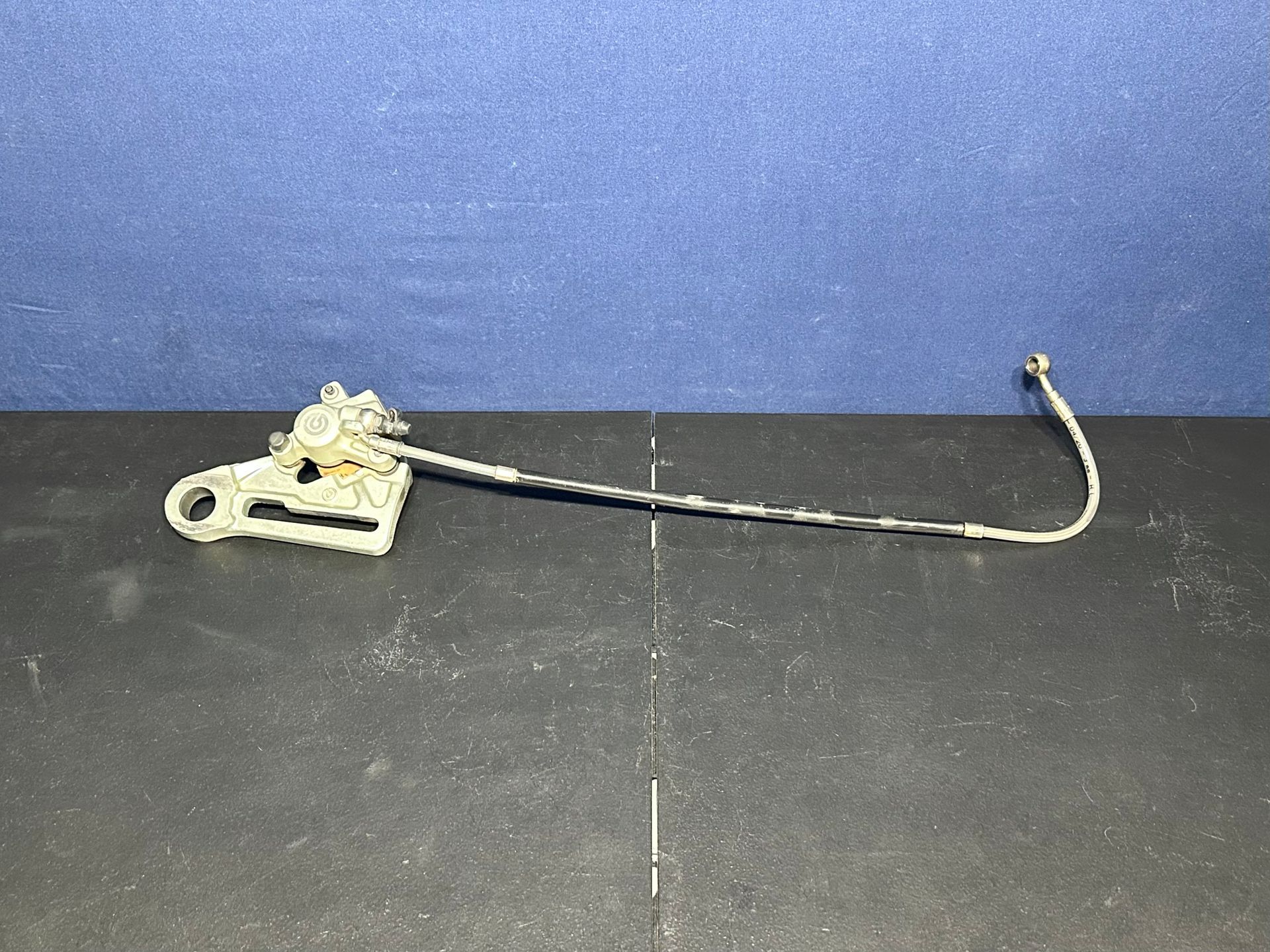 Brembo Rear Brake Caliper & Line - KTM Husqvarna GasGas Oem Braking 77713080001