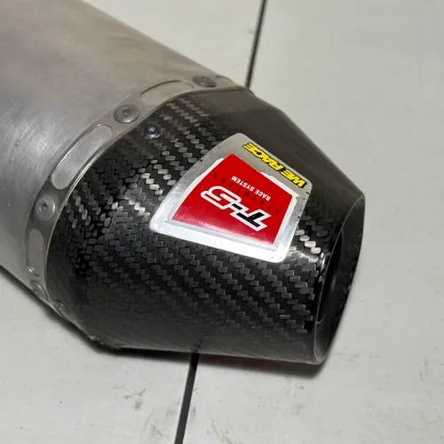 Pro Circuit T-5 Stainless Slip On 2012-2015 Kx450f Carbon Fiber Exhaust Silencer