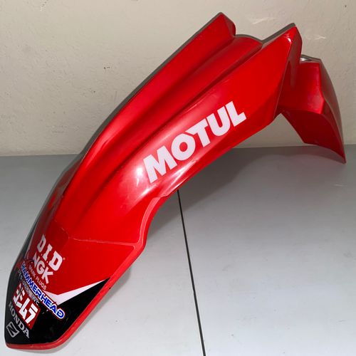 2013-2017 Honda Oem Front Fender - 4 Pack Crf250r Crf450r Crf Cr Red Plastics