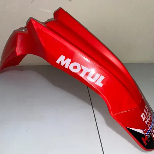 2013-2017 Honda Oem Front Fender - 4 Pack Crf250r Crf450r Crf Cr Red Plastics