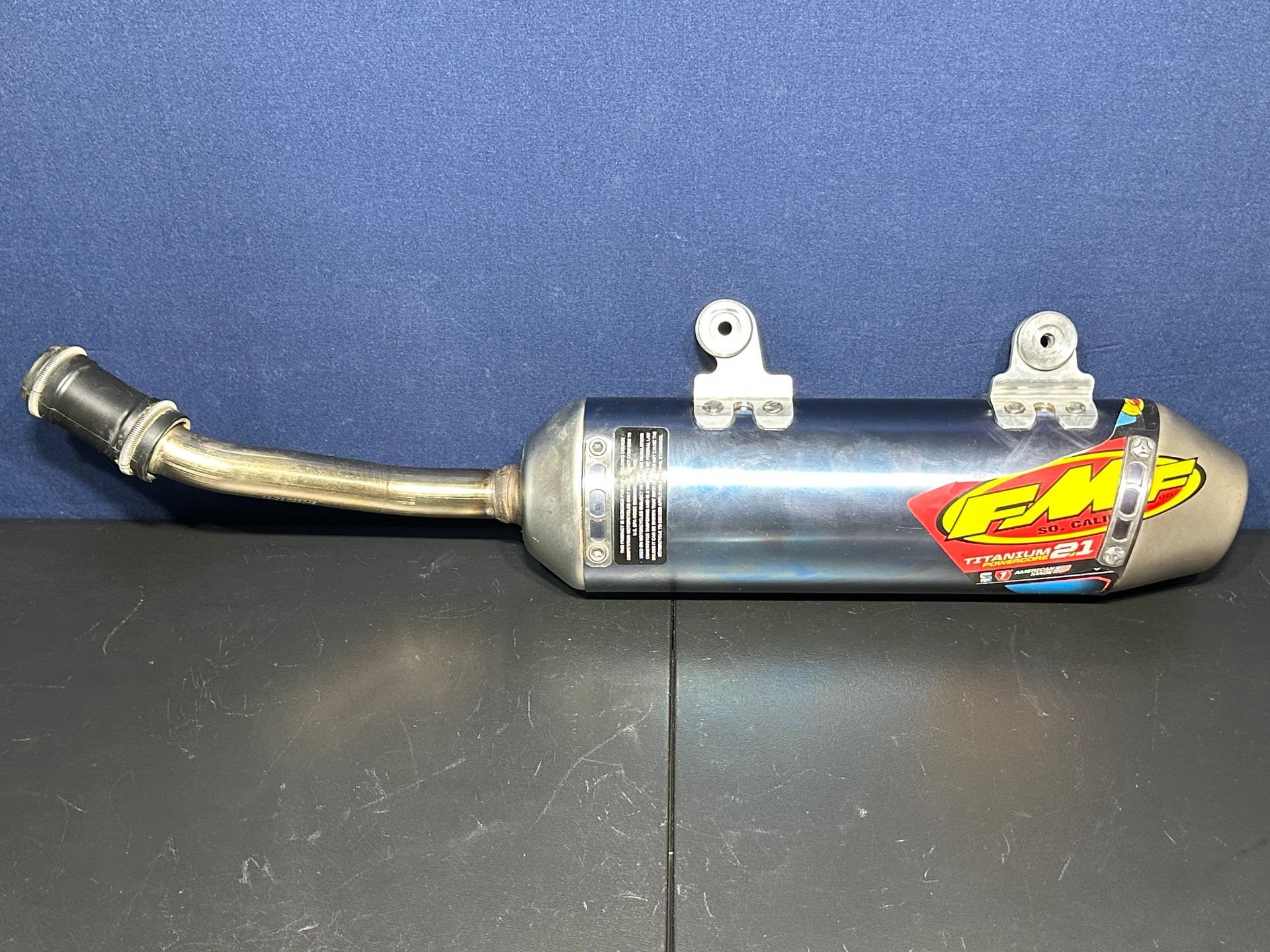 FMF Titanium Powercore 2.1 Silencer 2019-2023 KTM Husqvarna GasGas 125 MC  025248