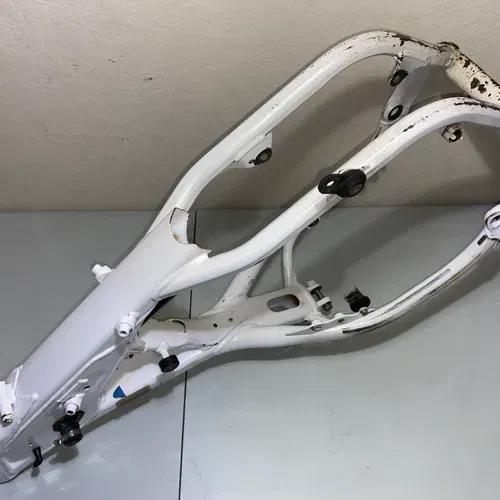 2018 Husqvarna TC125 Oem Frame W/ Title 16-18 Chassis White Steel