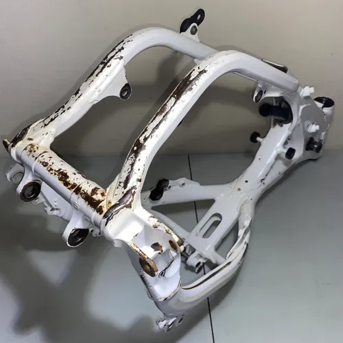 2018 Husqvarna TC125 Oem Frame W/ Title 16-18 Chassis White Steel