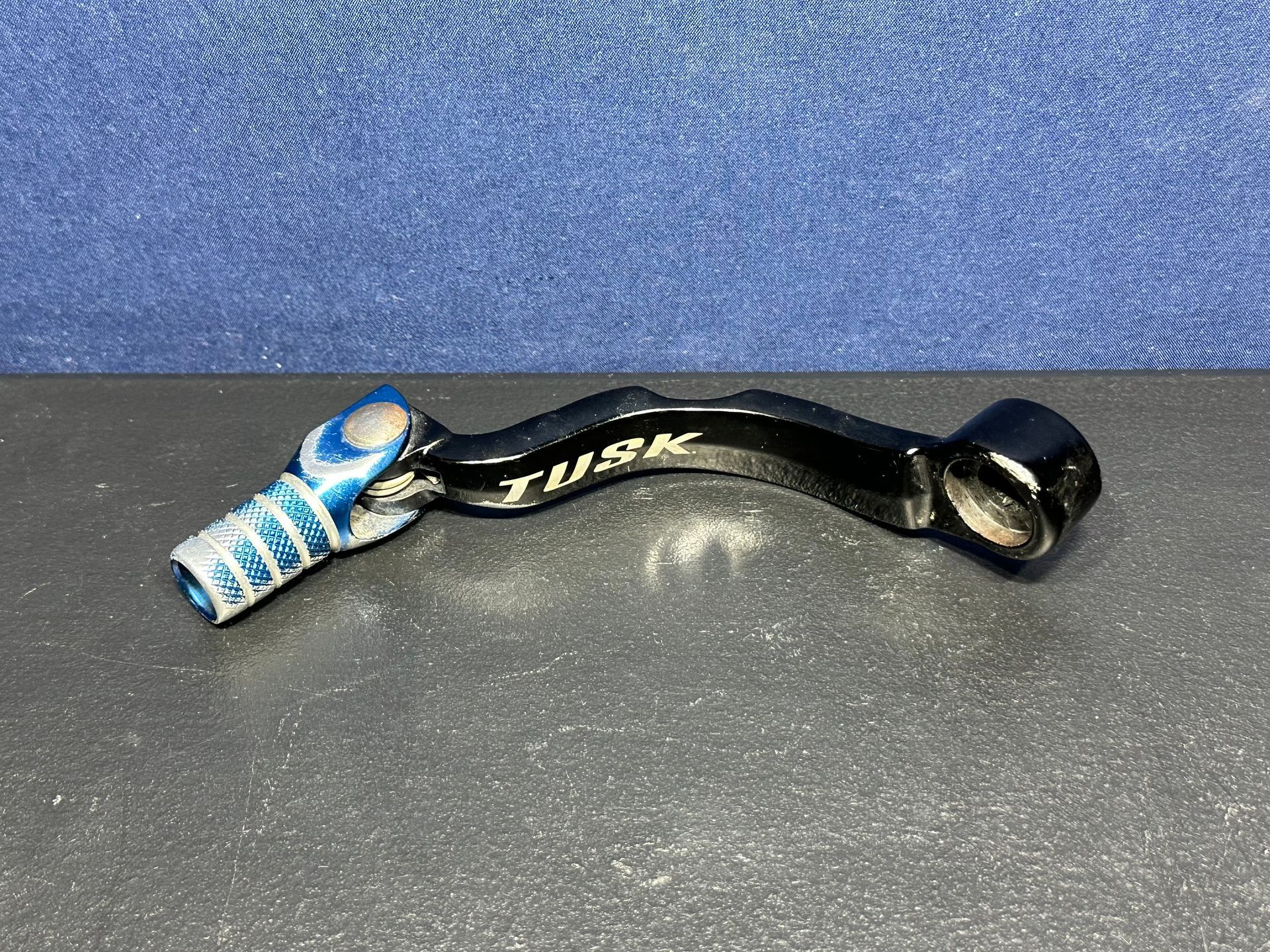 Tusk Folding Shift Lever 2016-2024 KTM Husqvarna GasGas Blue Shifter L26-512-BLU