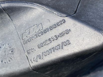 2018 KTM 250 SX-F Oem Gas Fuel Tank 79007013000 Reservoir 