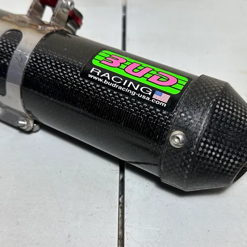 Bud Racing Full Carbon Silencer 2016-2023 KTM Husqvarna GasGas SX TC MC ...