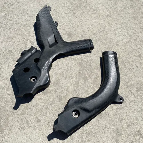 2021 KTM 250 SX-F Oem Black Frame Guards 2019-2022 Plastics Covers 350 450 XC-F