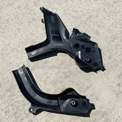 2021 KTM 250 SX-F Oem Black Frame Guards 2019-2022 Plastics Covers 350 450 XC-F