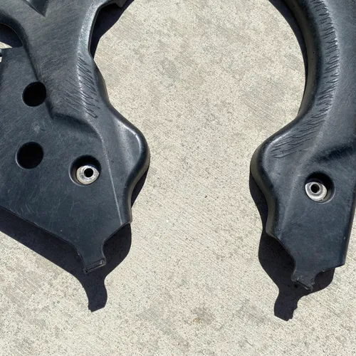 2021 KTM 250 SX-F Oem Black Frame Guards 2019-2022 Plastics Covers 350 450 XC-F