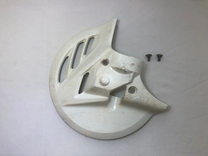 2016 Honda Crf450r Front Rotor Guard 2013-2016 Crf Ct White Disk Cover Protector
