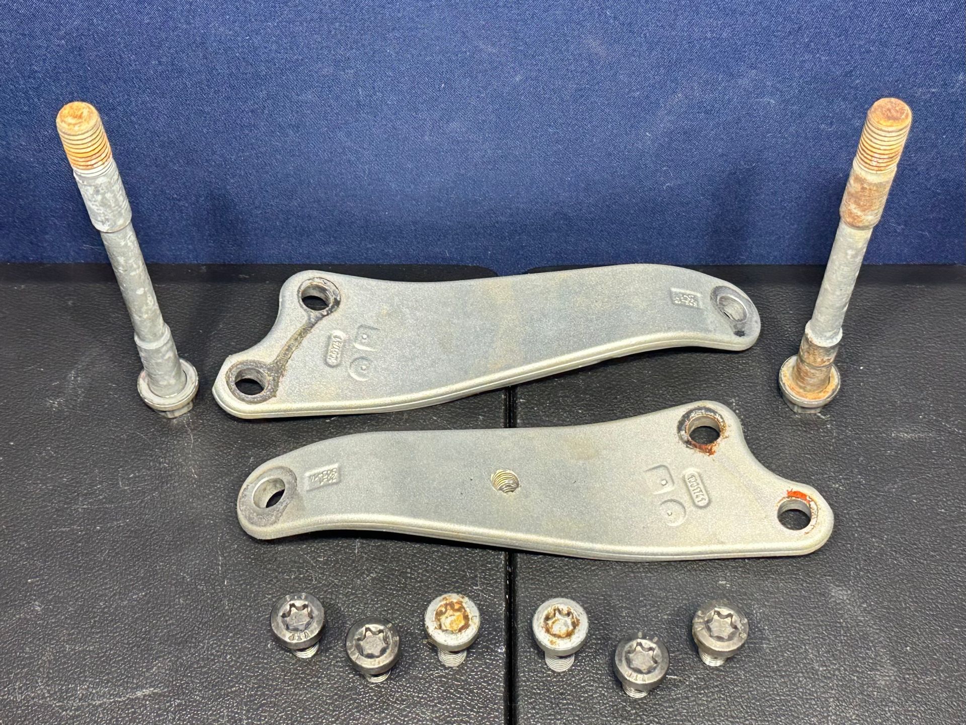 2022 KTM 125 SX Oem Engine Motor Mounts 2019-2023 Braces Husqvarna TC GasGas MC