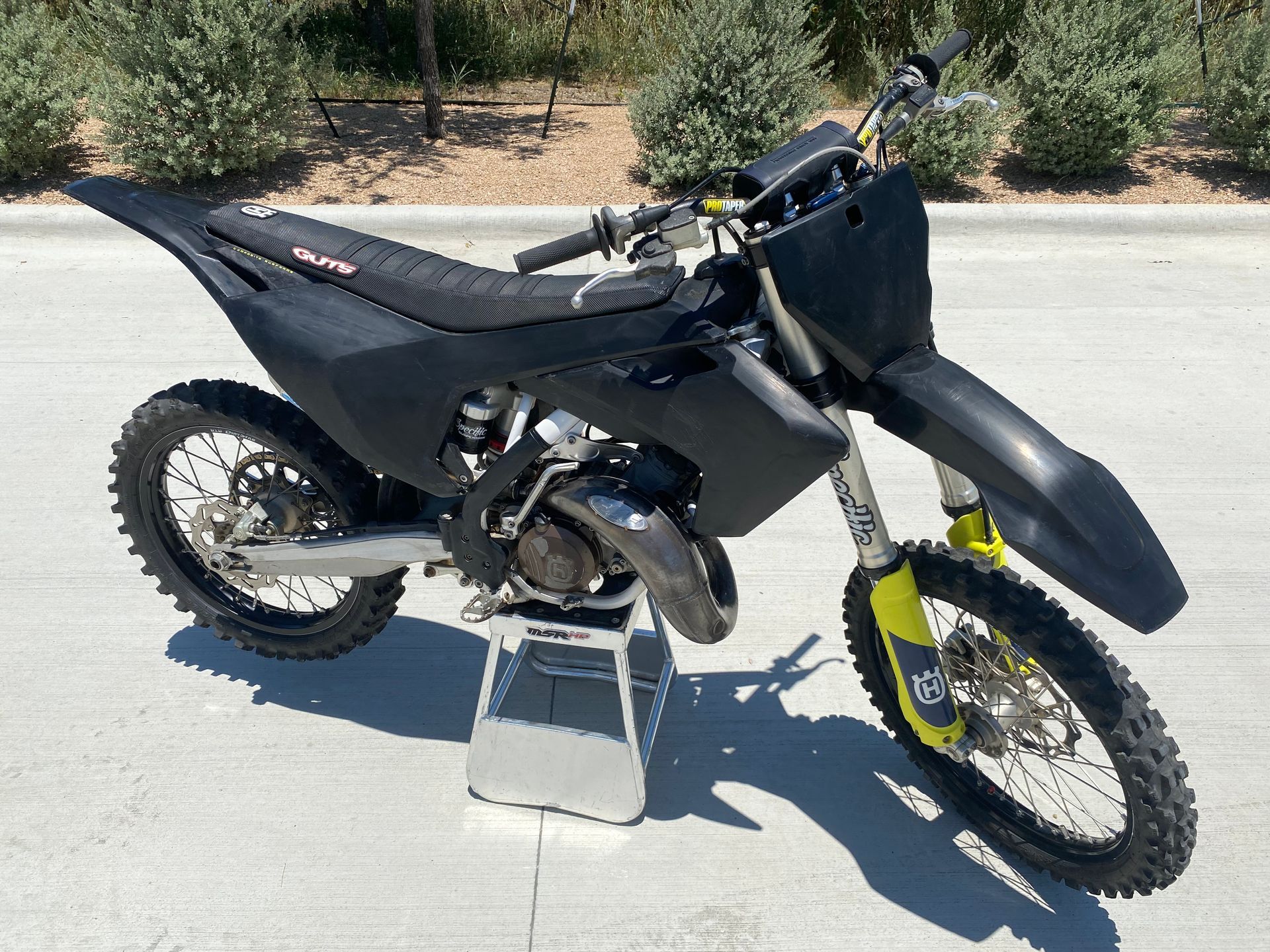 2016-2018 Husqvarna Acerbis Plastic Kit TC FC Black Plastics Shrouds Fenders Set