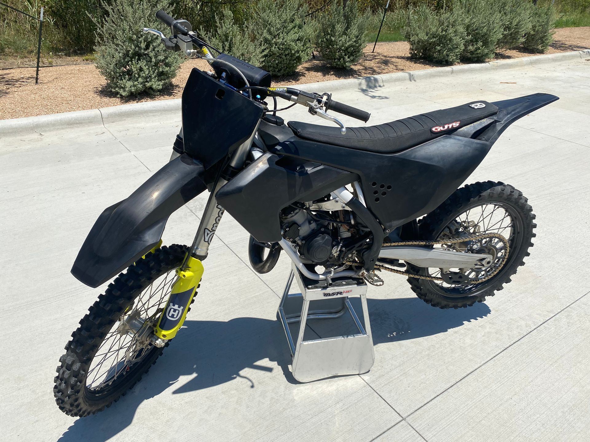 2016-2018 Husqvarna Acerbis Plastic Kit TC FC Black Plastics Shrouds Fenders Set