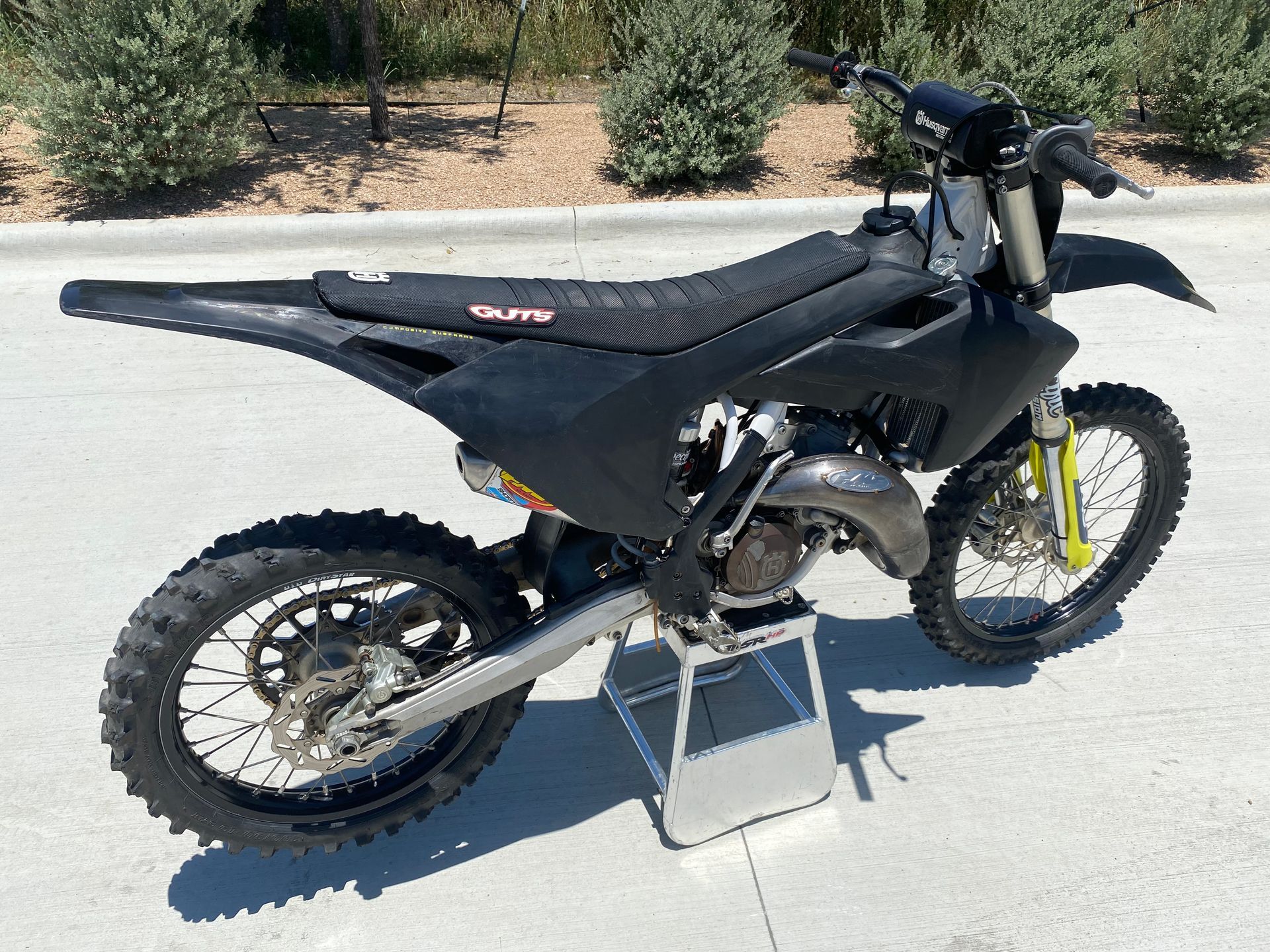 2016-2018 Husqvarna Acerbis Plastic Kit TC FC Black Plastics Shrouds Fenders Set