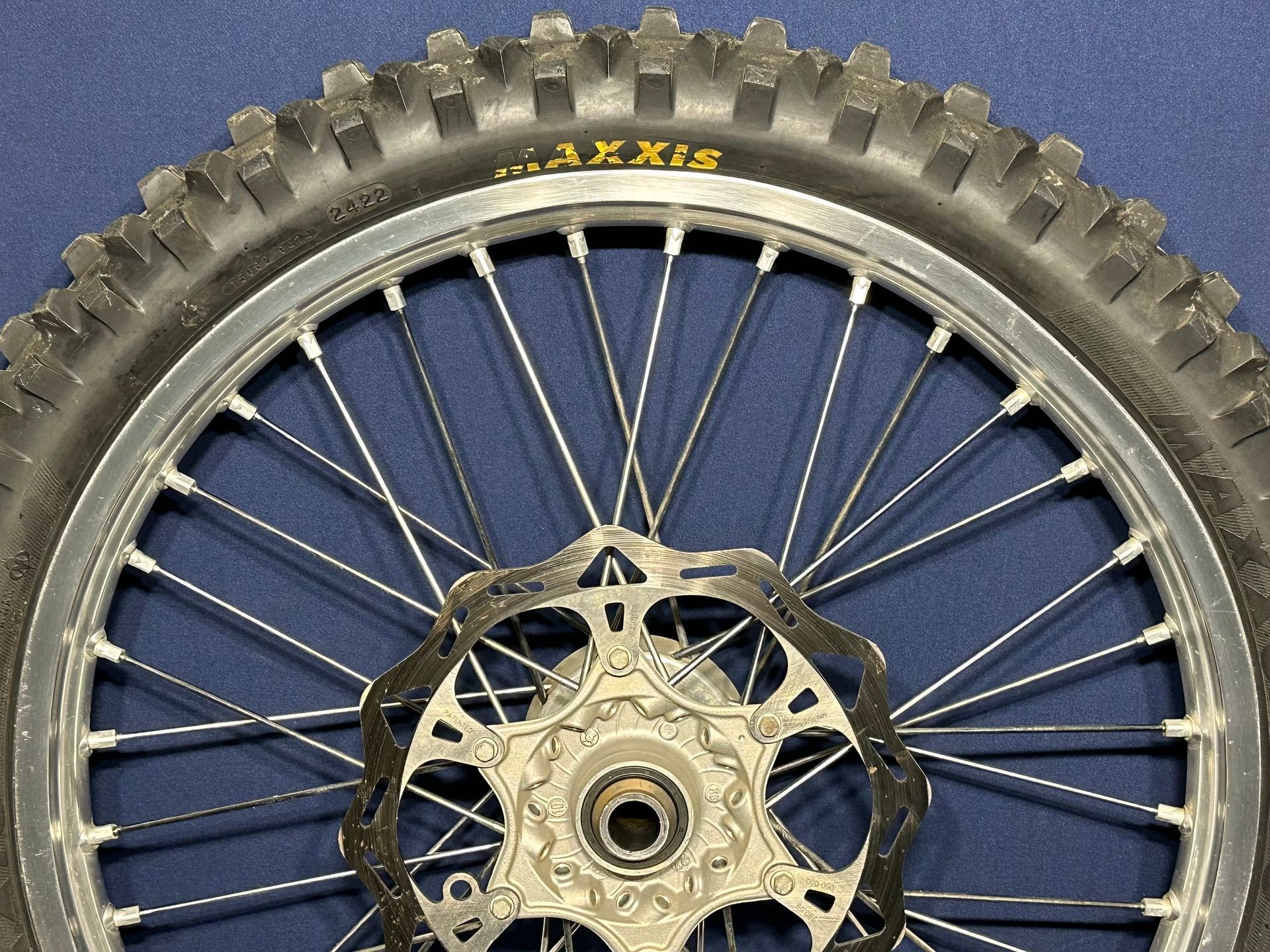 Excel Takasago 21” Oem Front Wheel - KTM Husqvarna GasGas SX Silver Rim Hub Tire