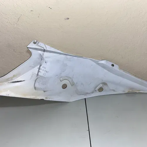 2019-2022 KTM Acerbis Right Side Number Plate SX-F XC-F SX Plastic White Panel
