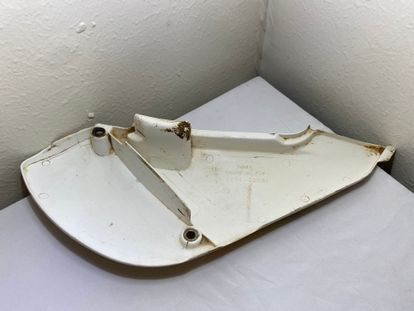 2003 Suzuki RM65 Oem Side Number Plates Panels 2003-2005 White Yellow Plastics 