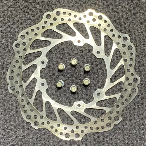 2012 Honda Crf250r Oem Front Brake Rotor W/ Bolts 09-14 Disk