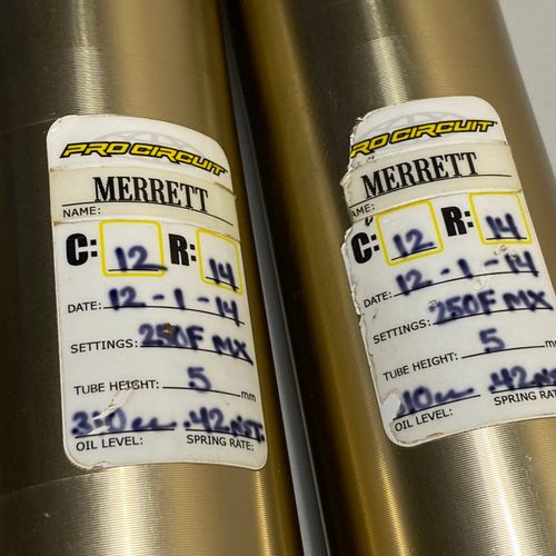 Yamaha Pro Circuit KYB SSS Forks 20142023 Yz Suspension Yz250f Yz450f