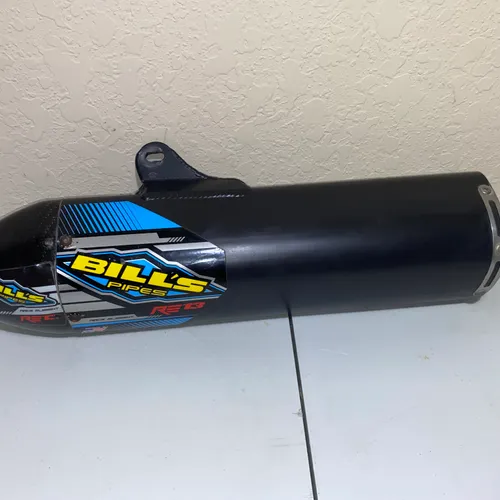 Bill's Pipes RE-13 Black Out Complete Exhaust W/ Stainless Header for  2018-2019 Yz450f Yz