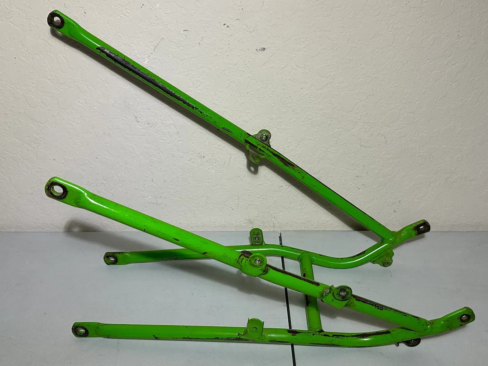 1997 Kawasaki Kx125 Oem Subframe 1994-1998 Kx Rear Sub Frame 32160-1397-CC  Green