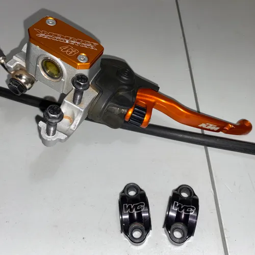 Brembo Front Brake Assembly KTM Works Connection Caliper Master Cylinder Orange