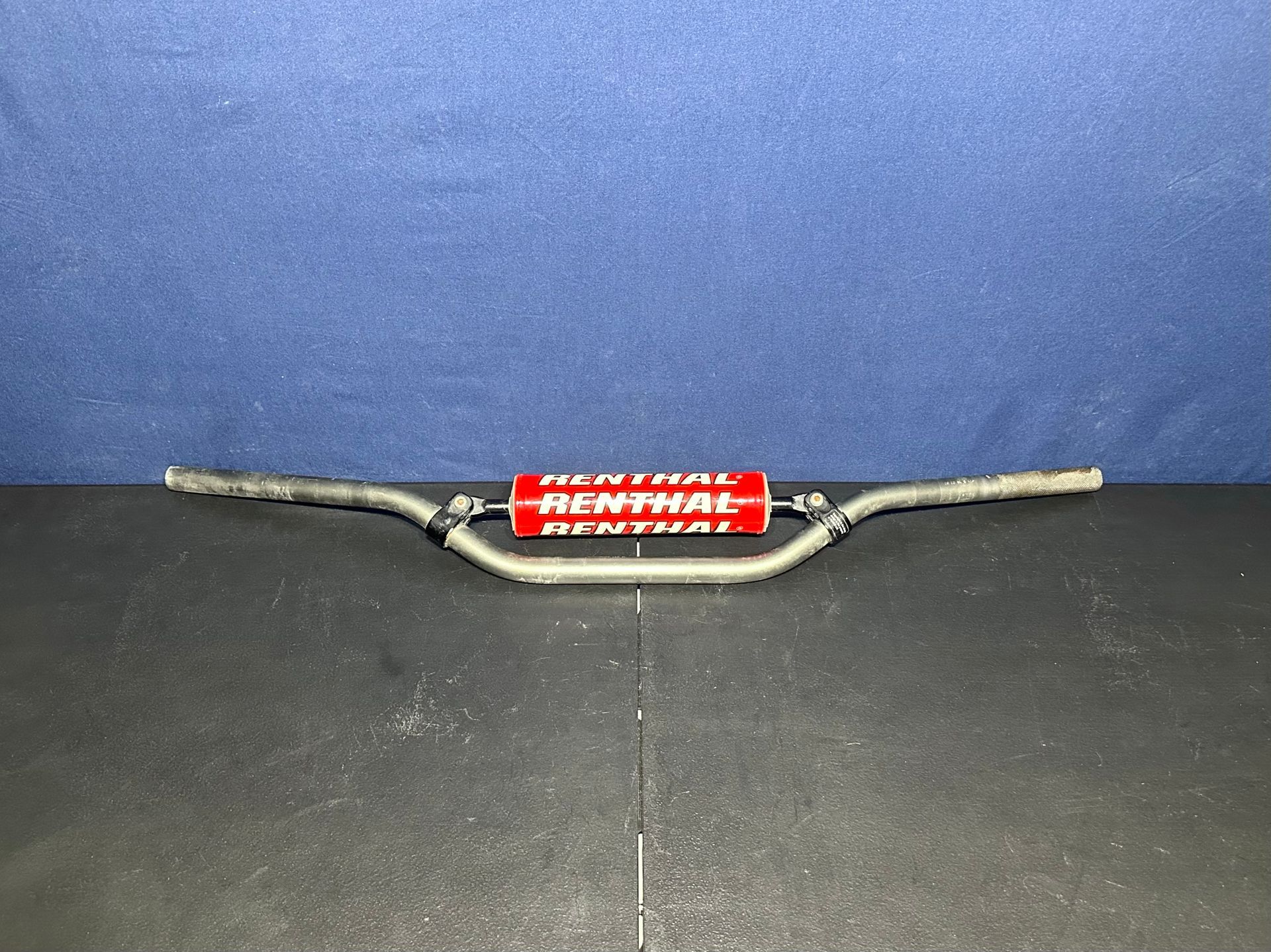 Renthal 7/8 Handlebars Ricky Carmichael Bend 971-08-GR-01-185 Red Bar Pad Crf Cr