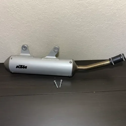 2019 KTM 125 SX Oem Exhaust Silencer W/ Bolts 2019-2023 Muffler 50505079000  TC 