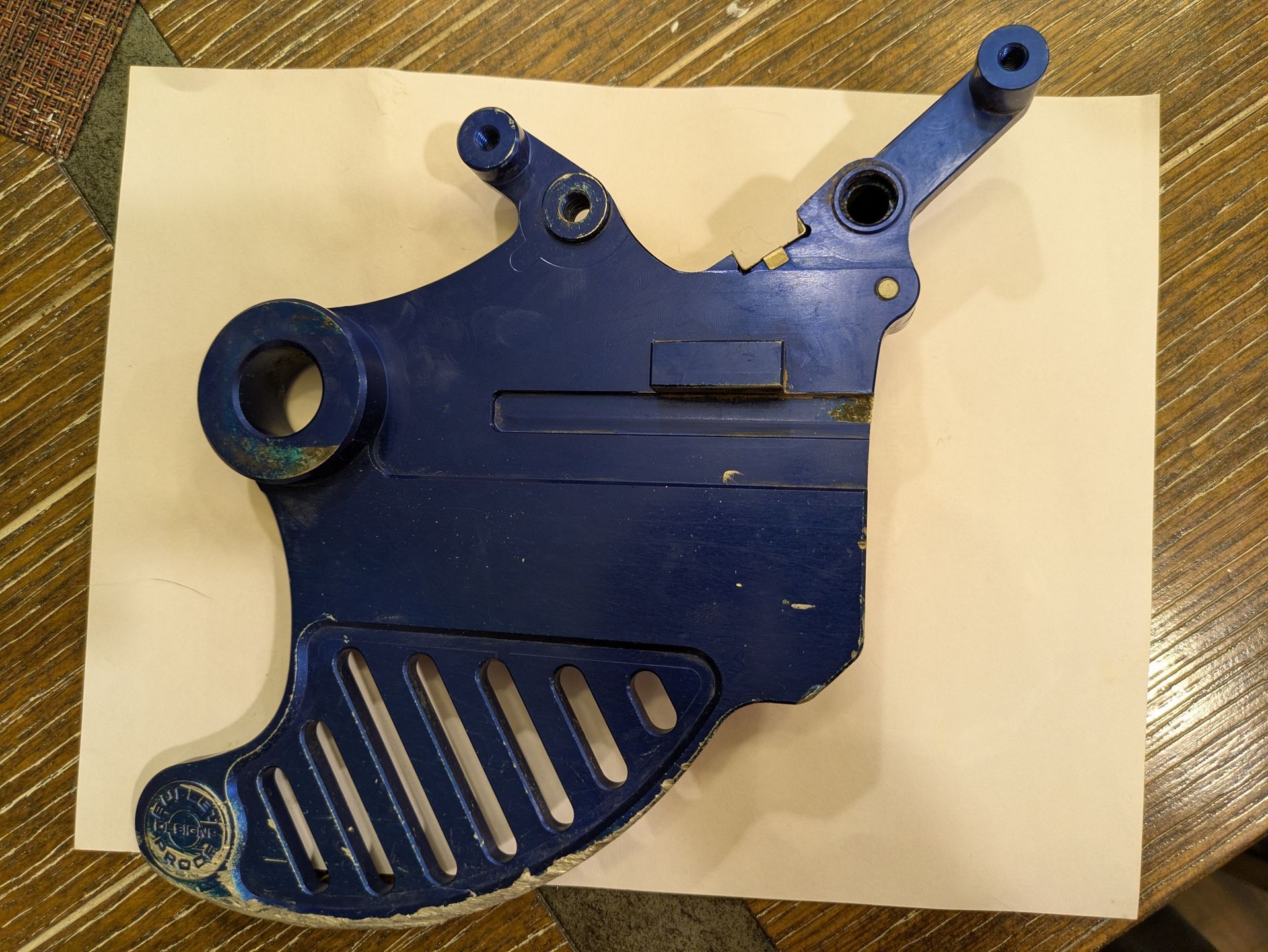 Bulletproof Designs Rear Brake Rotor Guard- Yamaha