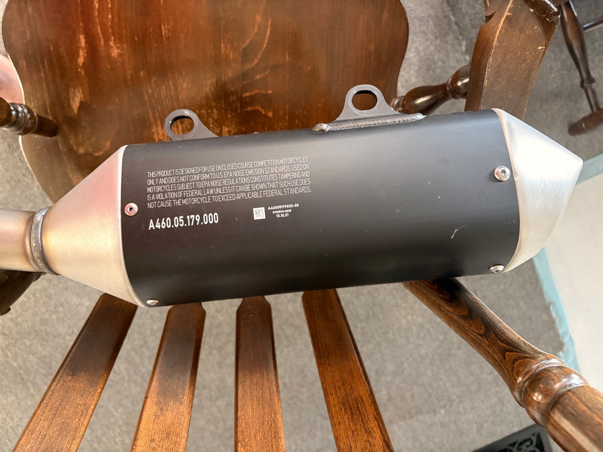 2022.5 Kim Sxf450 Factory Edition Muffer