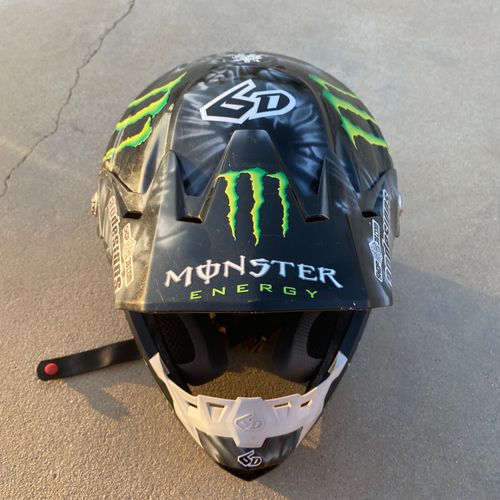 6D ATR-2 Haiden Deegan Signed Monster Energy Helmet 