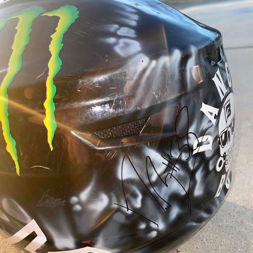 6D ATR-2 Haiden Deegan Signed Monster Energy Helmet 