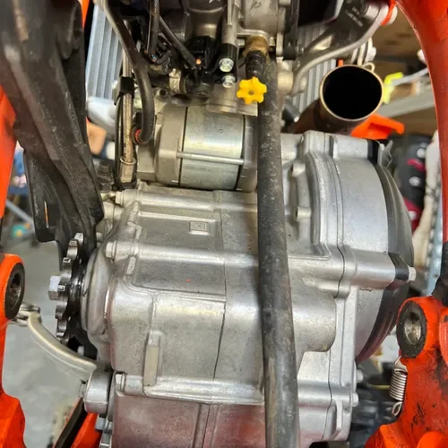 KTM 450sxf Engine, Throttle Body With ECU And Wiring 