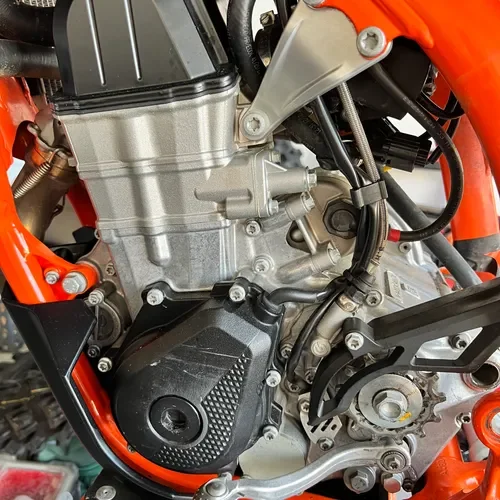 KTM 450sxf Engine, Throttle Body With ECU And Wiring 