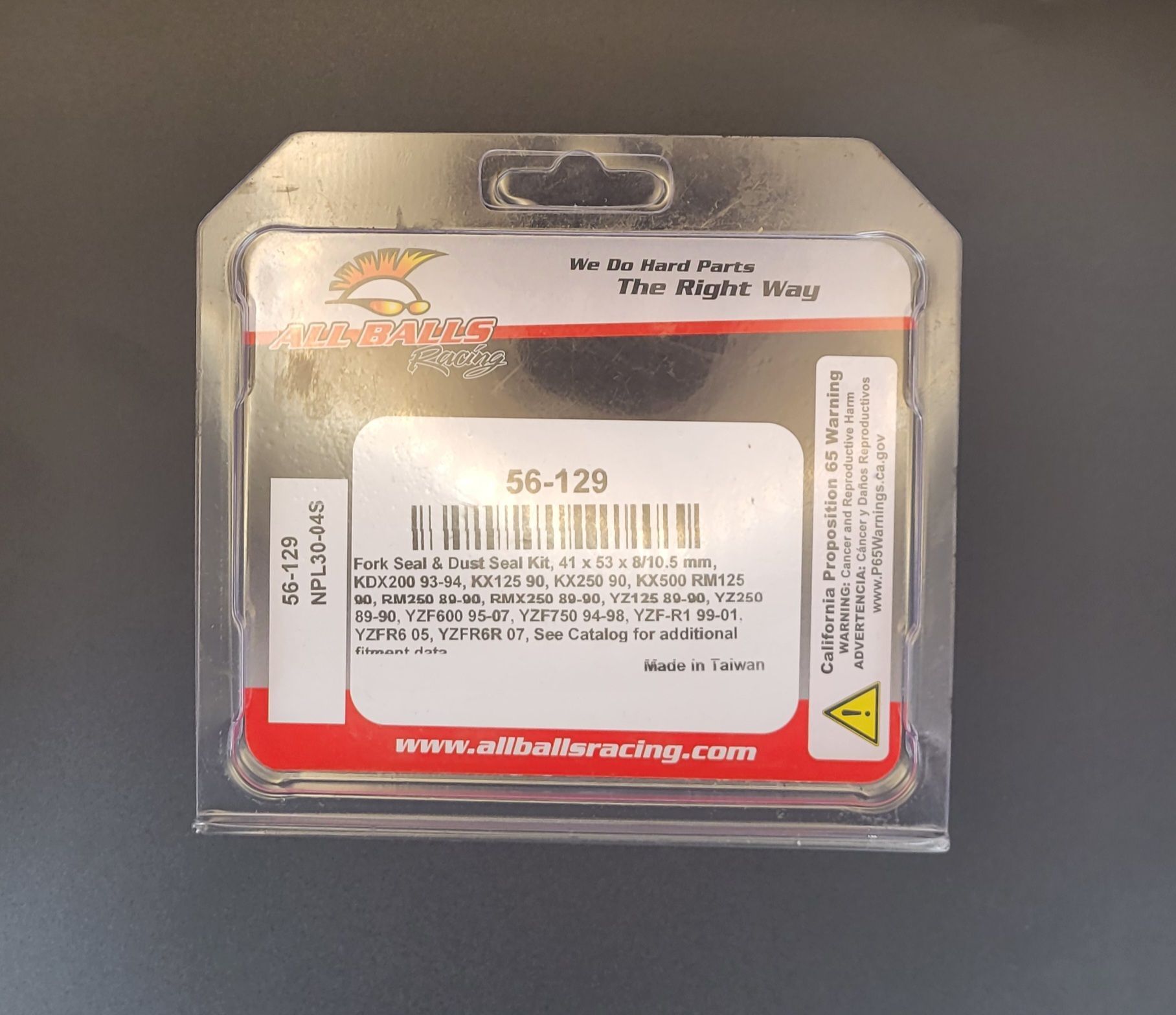 All Balls Fork And Dust Seals Kit 56-129 1993-94 KDX200 1990 KX500